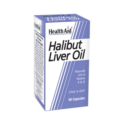 Health Aid Halibut Liver Oil 90 caps